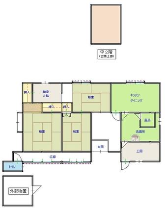 4DK house in Mitoyo