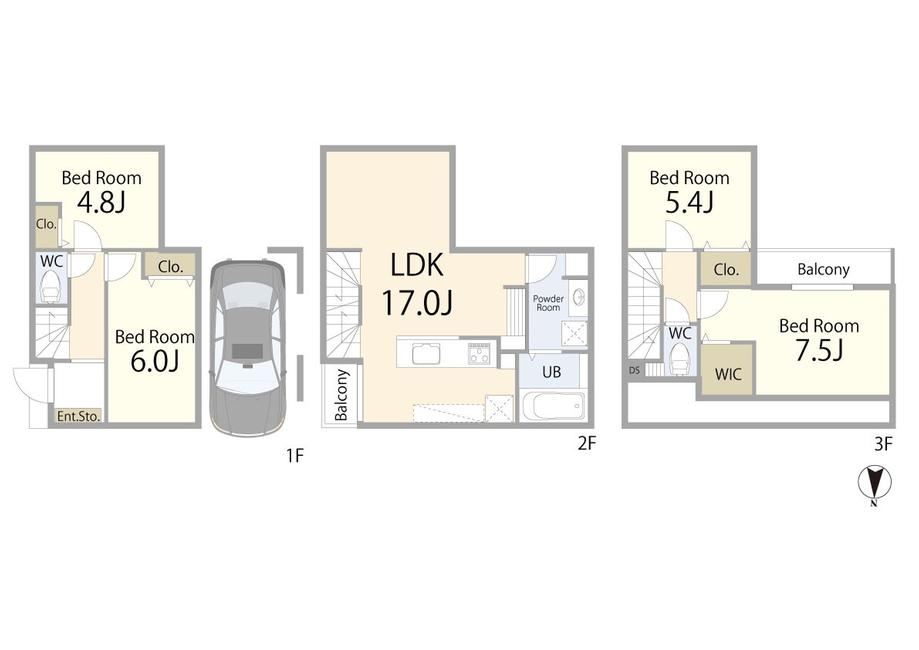 76 m² land in Kita Ward, Tokyo - Photo 1