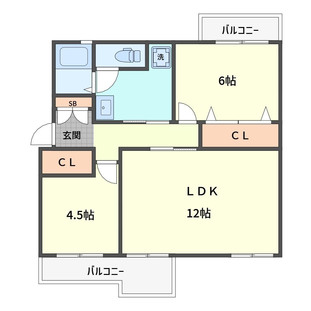 2LDK apartment in Wakaba Ward, Chiba - Photo 1