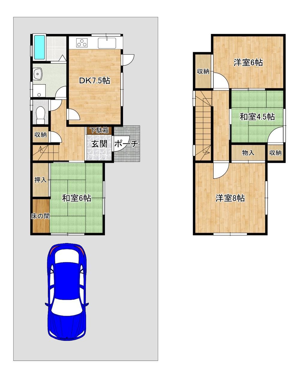 4DK house in Itano, Itano District, Tokushima - Photo 1