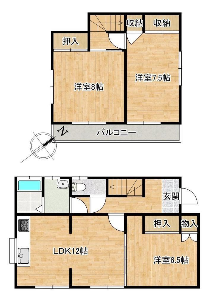 3LDK house in Sammu, Chiba - Photo 1
