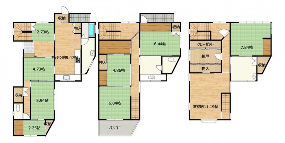 7DK+S house in Takasaki, Gunma - Photo 1