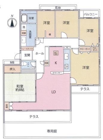 5LDK apartment in Kanazawa Ward, Yokohama, Kanagawa - Photo 1