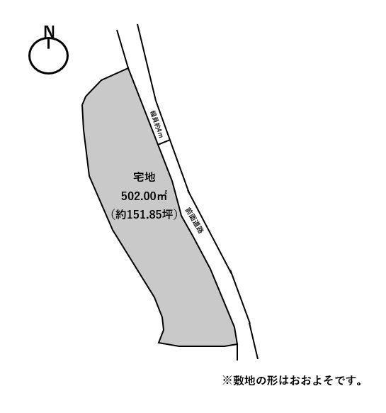 502 m² land in Shika, Hakui District, Ishikawa - Photo 1
