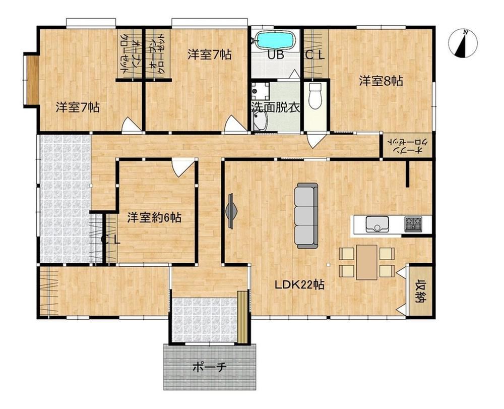 4LDK house in Kanoya, Kagoshima - Photo 1