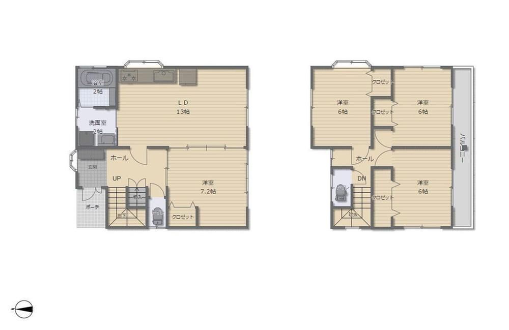 4DK house in Kagoshima, Kagoshima - Photo 1