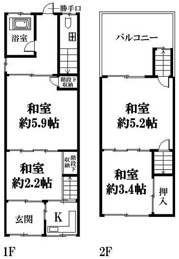 4K house in Taisho Ward, Osaka - Photo 1