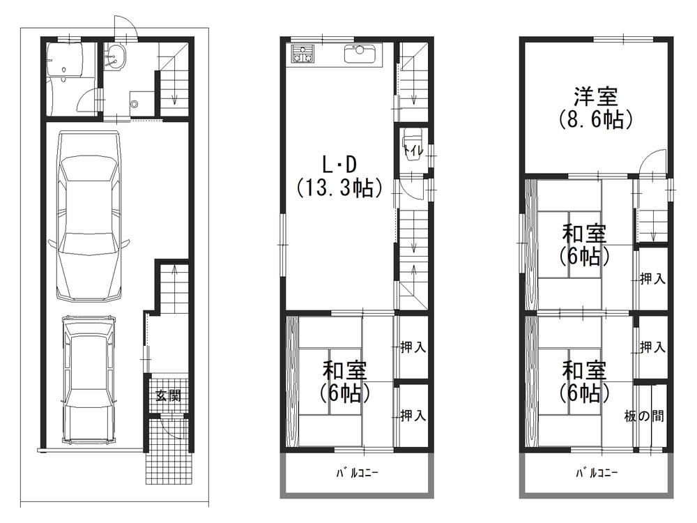 4LDK house in Higashiosaka, Osaka - Photo 1