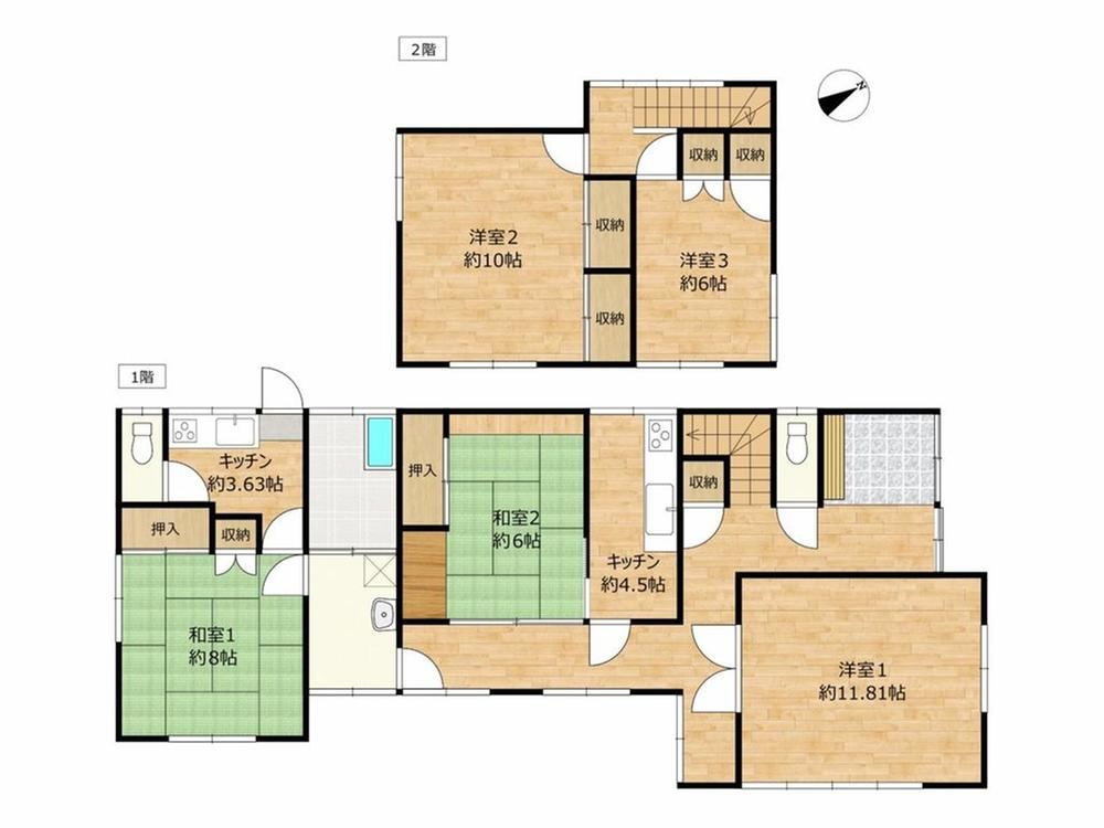 5K house in Kokuraminami Ward, Kitakyushu, Fukuoka - Photo 1