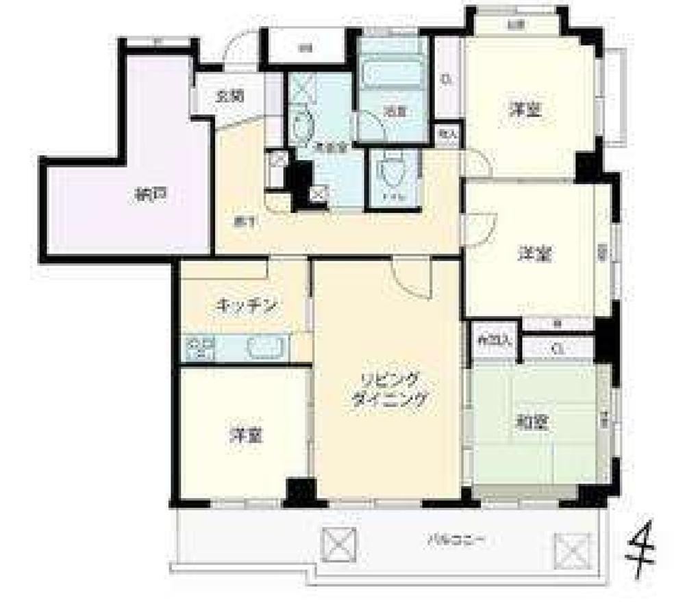 4LDK+S apartment in Kita Ward, Tokyo - Photo 1