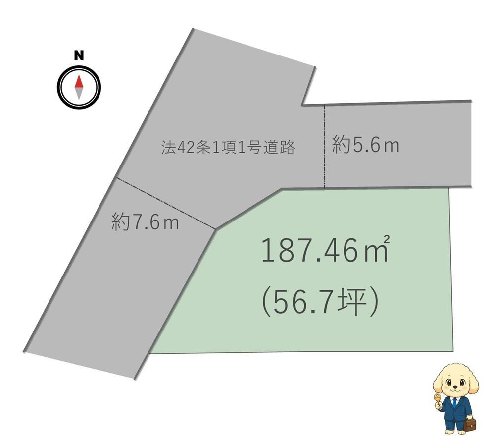 187 m² land in Miyagino Ward, Sendai, Miyagi - Photo 1