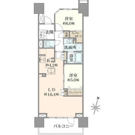 2LDK apartment in Toyohashi, Aichi - Photo 1
