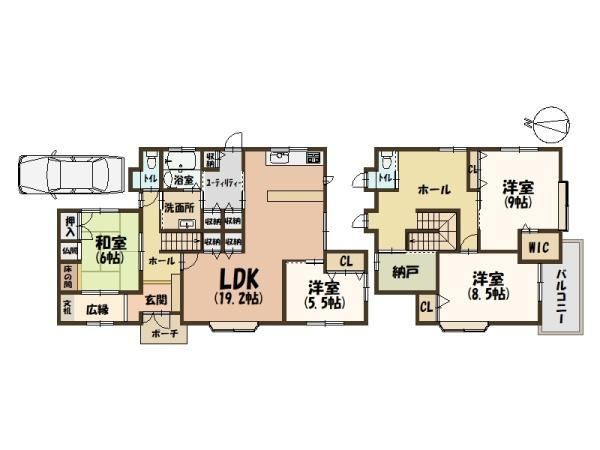 4LDK+S house in Sango, Ikoma District, Nara - Photo 1