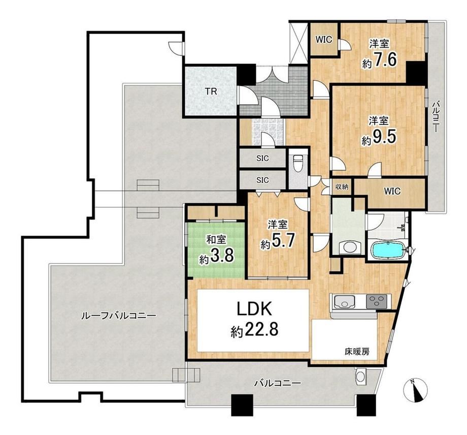 3LDK apartment in Showa Ward, Nagoya, Aichi - Photo 1