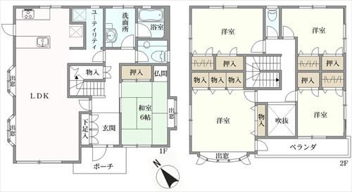 5LDK house in Funabashi, Chiba - Photo 1