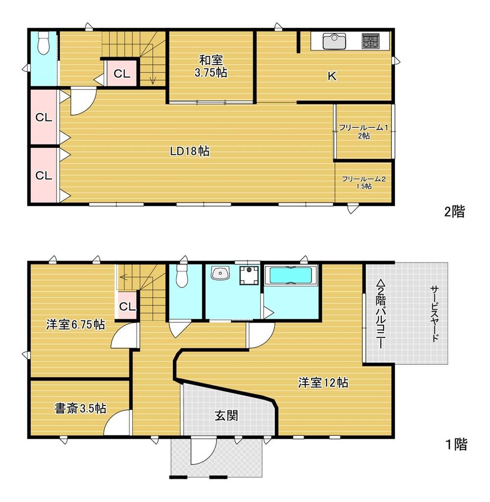 3LDK+3S house in Minami Ward, Sakai, Osaka - Photo 1
