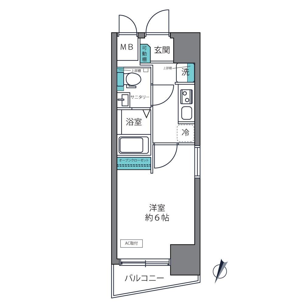 1K apartment in Chuo Ward, Tokyo - Photo 1
