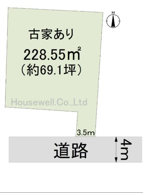 229 m² land in Koshigaya, Saitama - Photo 1