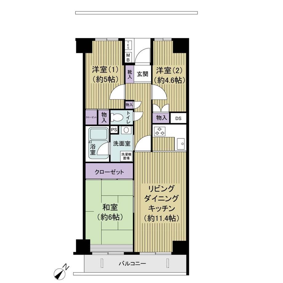 3LDK apartment in Edogawa Ward, Tokyo - Photo 1