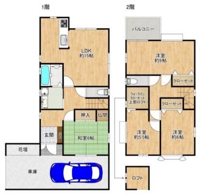 4LDK house in Izumi, Osaka - Photo 1