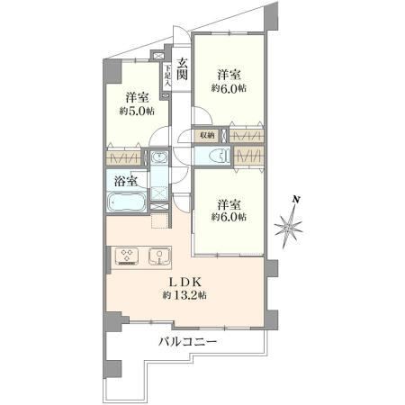 3LDK apartment in Fujisawa, Kanagawa - Photo 1