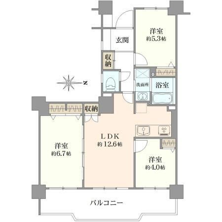 3LDK apartment in Hachioji, Tokyo - Photo 1