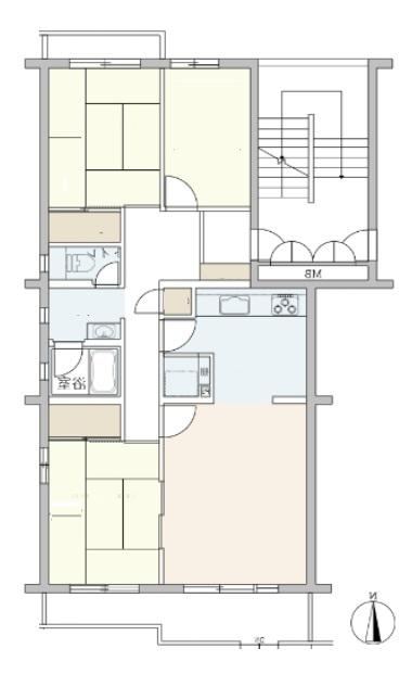 3LDK apartment in Minami Ward, Saitama - Photo 1