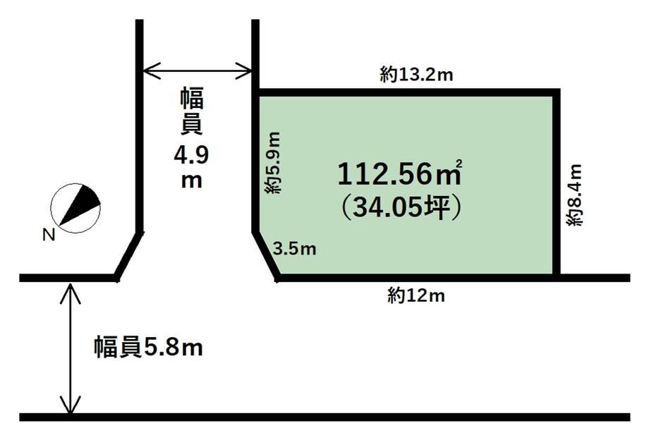 113 m² land in Toyama, Toyama - Photo 1