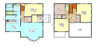 3LDK+S house in Yufu