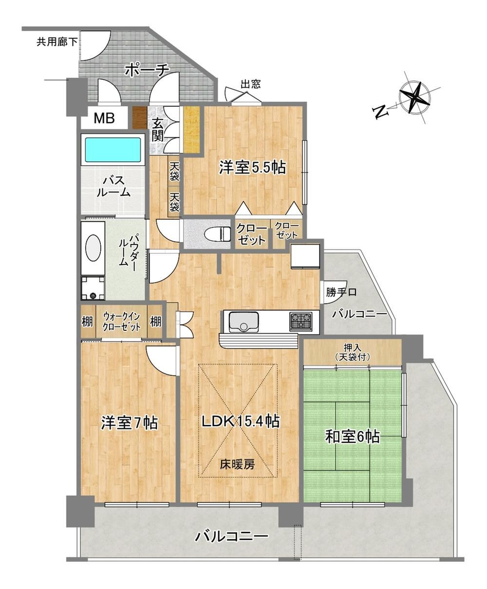 3LDK apartment in Kakogawa, Hyogo - Photo 1