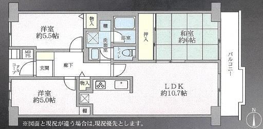 3LDK apartment in Hiratsuka, Kanagawa - Photo 1