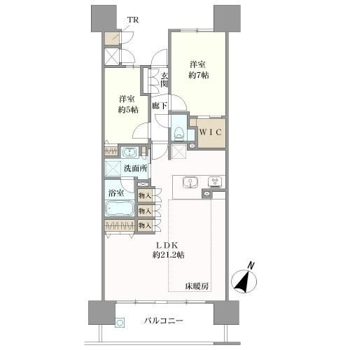2LDK apartment in Nisshin, Aichi - Photo 1