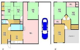 7DK house in Arida District