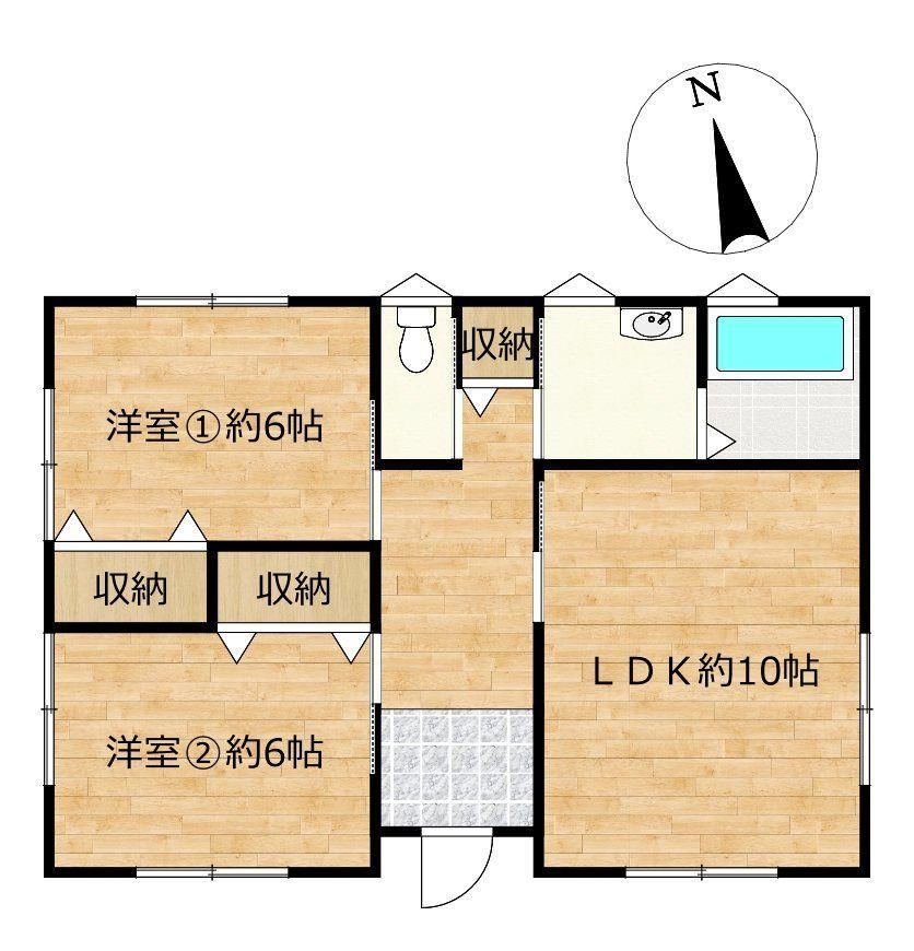 2LDK house in Toyohashi, Aichi - Photo 1