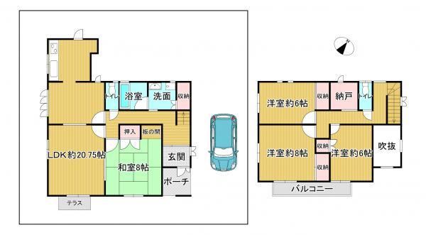 4LDK house in Izumi, Osaka - Photo 1