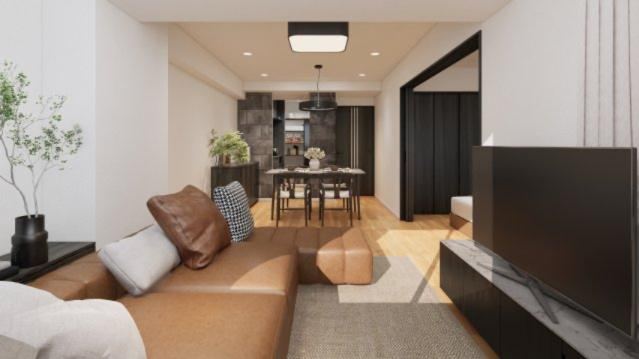 2LDK+S apartment in Koto Ward, Tokyo - Photo 1