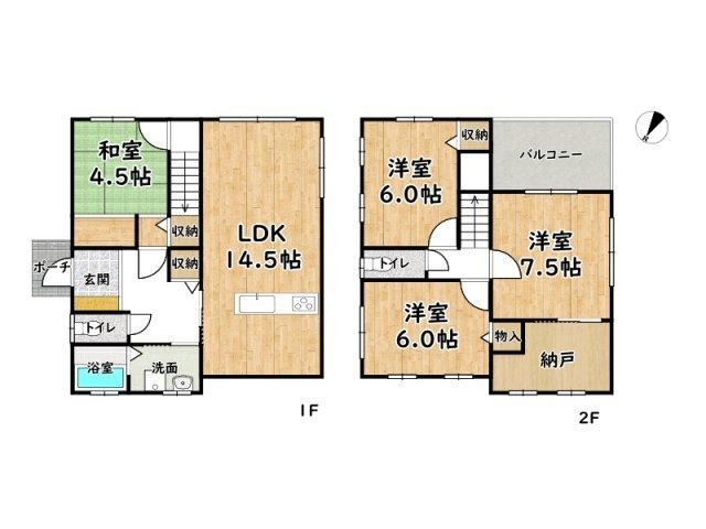 4LDK house in Himeji, Hyogo - Photo 1