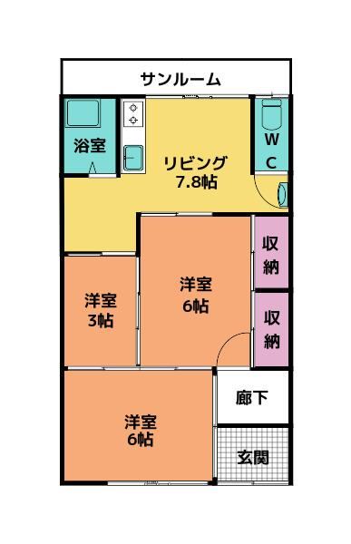 3DK house in Maizuru, Kyoto - Photo 1