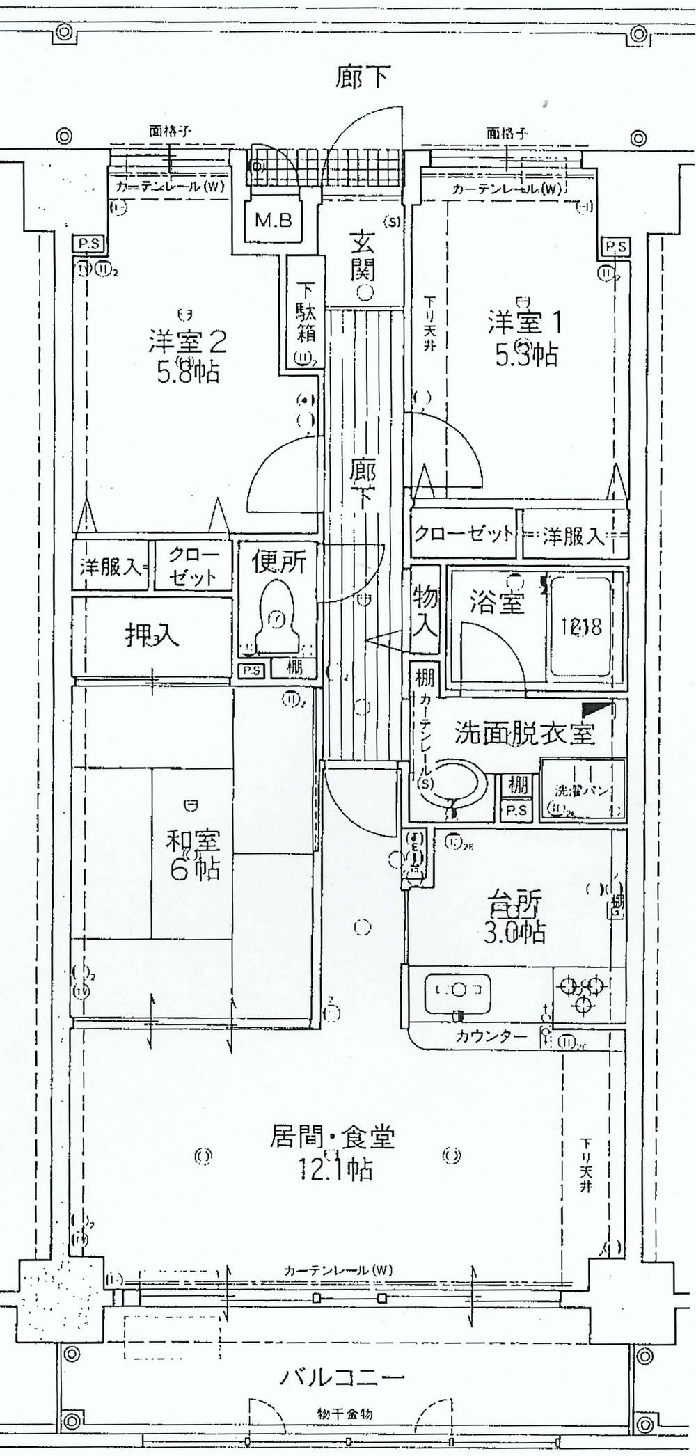 3LDK apartment in Himeji, Hyogo - Photo 1