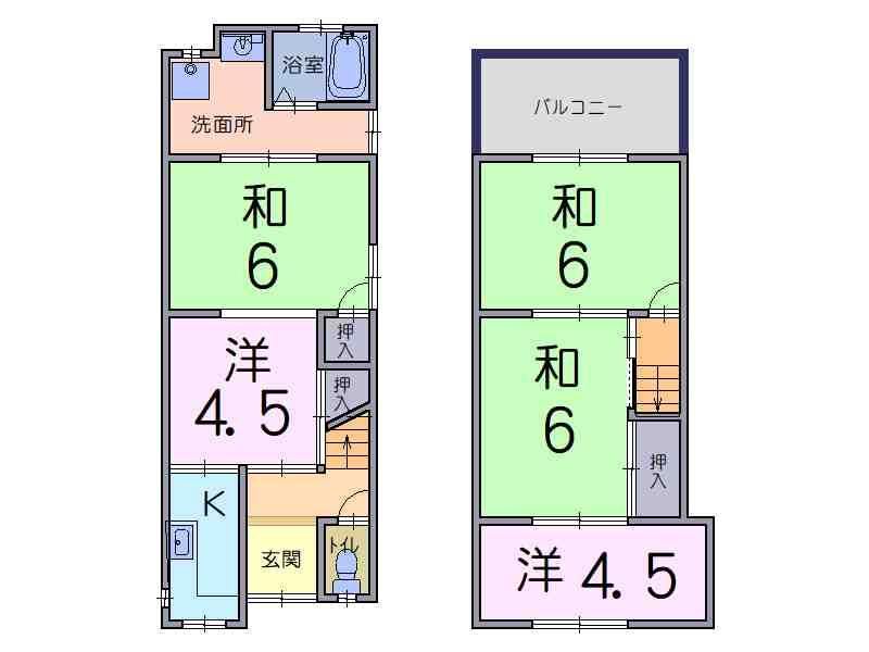 5K house in Fushimi Ward, Kyoto - Photo 1