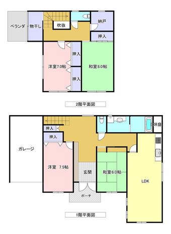 4LDK house in Sabae