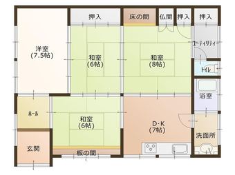 4DK house in Zentsuji