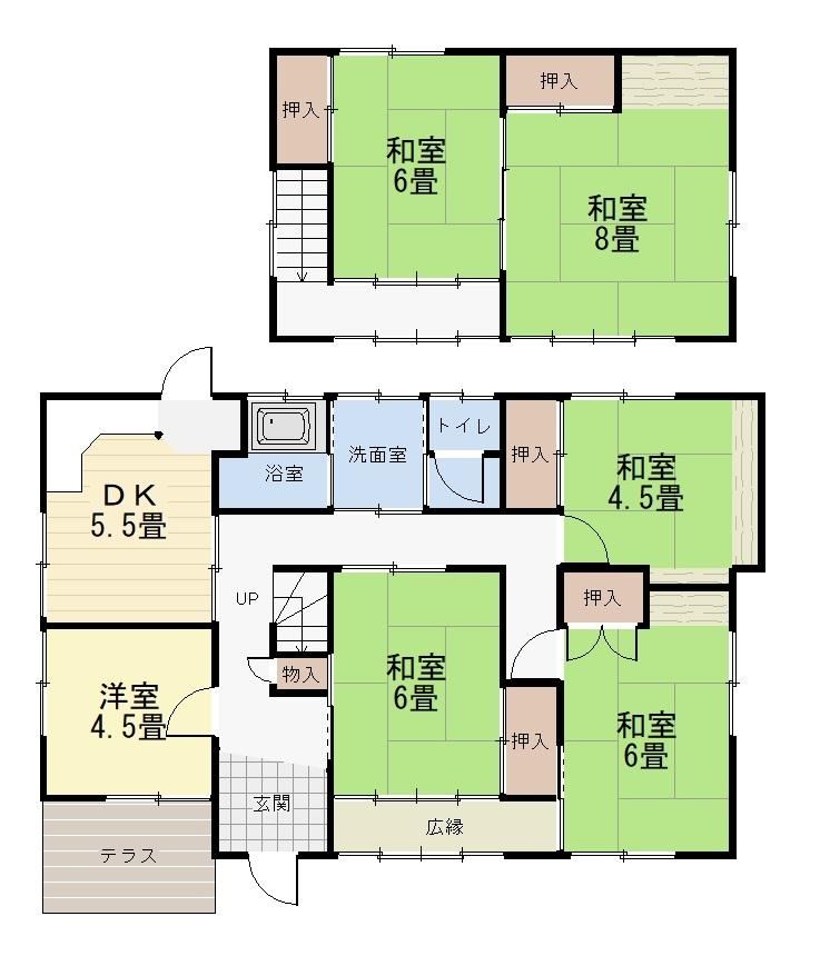 6DK house in Shimizu Ward, Shizuoka - Photo 1