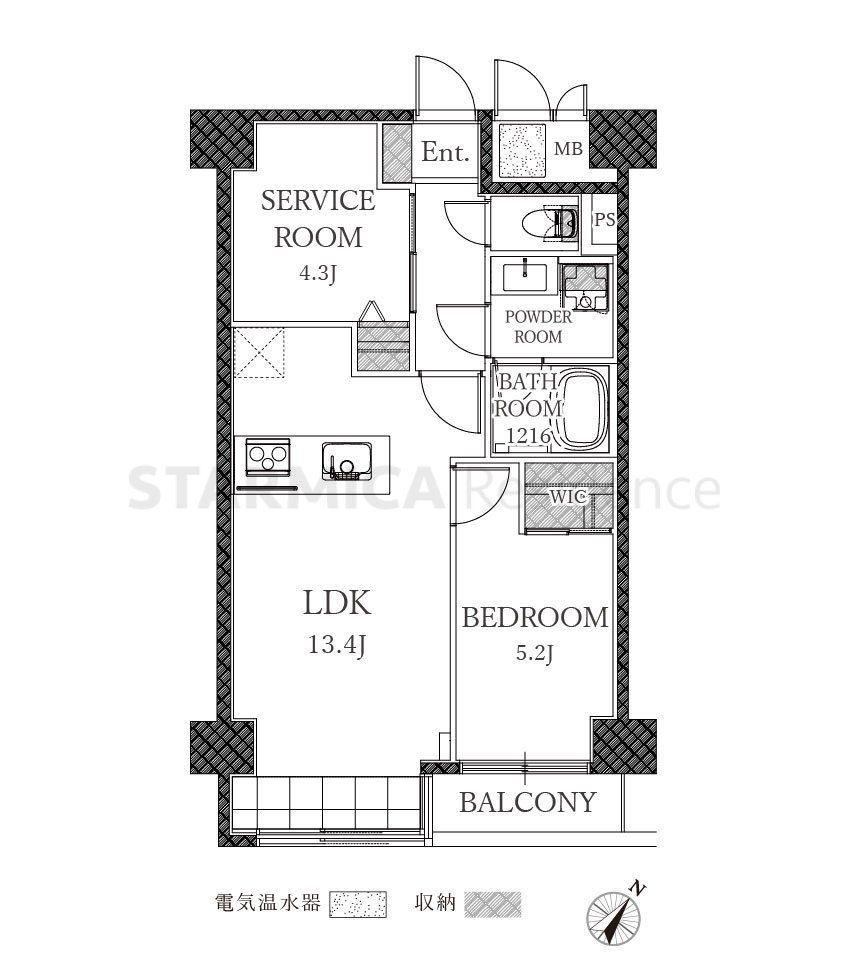 1LDK+S apartment in Taito Ward, Tokyo - Photo 1