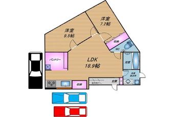2LDK house in Nanjo