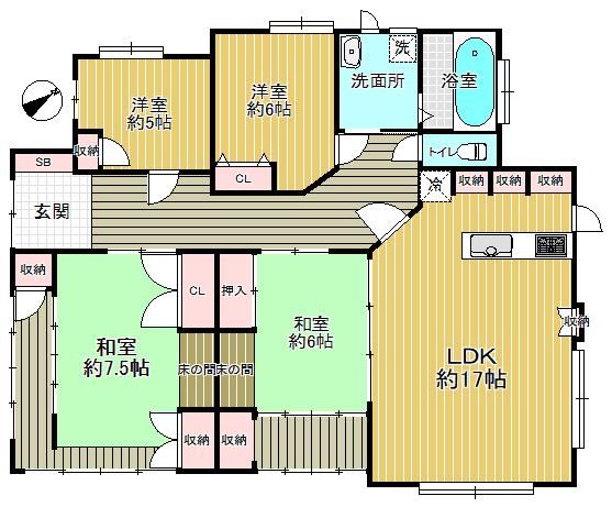 4LDK house in Yahatanishi Ward, Kitakyushu, Fukuoka - Photo 1