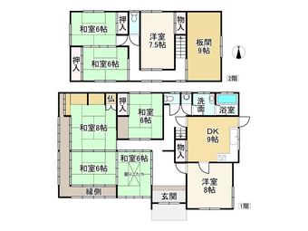 8DK house in Nishiwaki