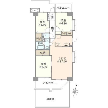 3LDK apartment in Kawagoe, Saitama - Photo 1