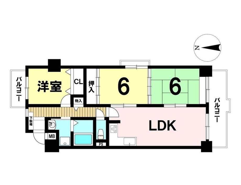 3LDK apartment in Kita Ward, Nagoya, Aichi - Photo 1