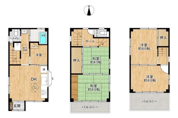 5DK house in Kawaguchi, Saitama - Photo 1